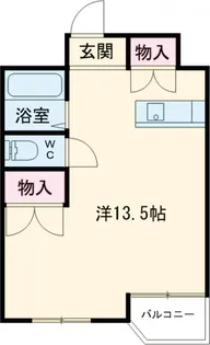 ヴィラエスポワール古来【406号室】の間取り
