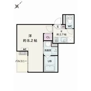 Jack mikawaanjohigashiⅠ【3階】の間取り