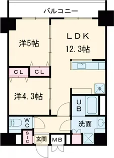 S-RESIDENCE瑞江【604号室】の間取り