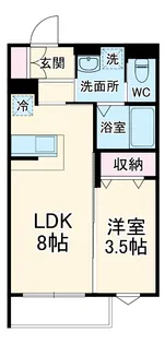 robot home 習志野Ⅱ【2階】の間取り