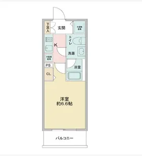 La Douceurお花茶屋Ⅱ【4階】の間取り