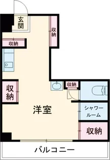 グリーンサイド【1階】の間取り