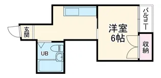オペル3番館【4階】の間取り