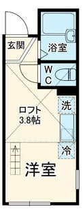 プライムテラス青葉台【1階】の間取り