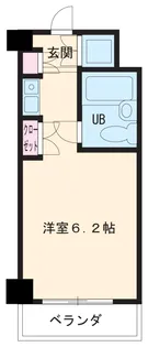 朝日プラザ名古屋ターミナルスクエア【312号室】の間取り