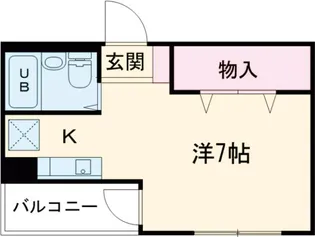 ラポールヤマミツ【2階】の間取り