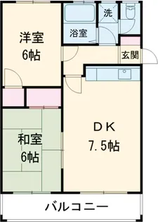コートウェル【1階】の間取り
