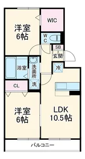 ESPERANZA富士【3階】の間取り