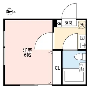 ラルーチェ【1階】の間取り