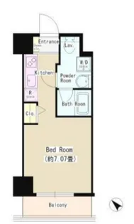 DORMOUSE TOWER【6階】の間取り