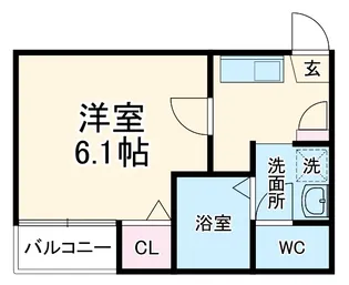 メゾン・ドゥ・楓【2階】の間取り