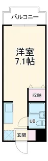 ジョイフル中山三番館【2階】の間取り