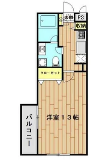 DEPARTURE【2階】の間取り