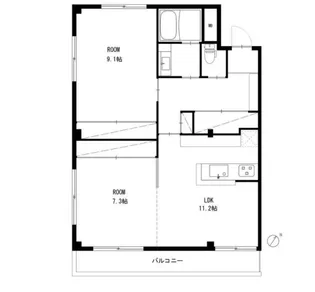 大泉ビル【4階】の間取り