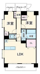ライオンズガーデン町田の丘【6階】の間取り