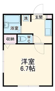 ロイヤルコモード【1階】の間取り