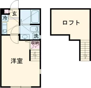エリテ町田【1階】の間取り