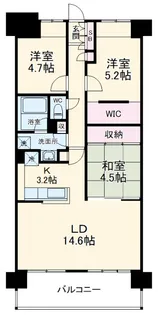 コンフォリア高島平1【605号室】の間取り