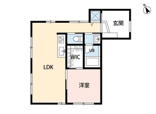 トレフル日野【1階】の間取り