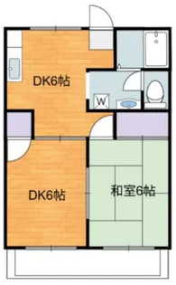 フレグランスOU【102号室】の間取り