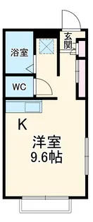パレス日野【2階】の間取り