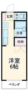 第1ハイツタマキ【1階】の間取り