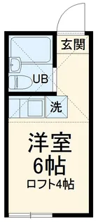ユナイト三春台ジョアンの杜【1階】の間取り