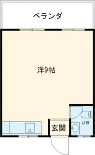 津嘉山ハイツ【406号室】の間取り