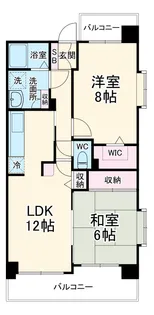 M Harvest Ridge【5階】の間取り