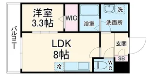 (仮称)ジーメゾン大宮三橋ミューラ【1階】の間取り