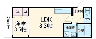 (仮称)ジーメゾン大宮三橋ミューラ【303号室】の間取り