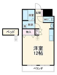 メゾンサファイヤ【5B号室】の間取り