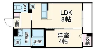 robot home 西大宮Ⅳ【102号室】の間取り