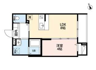 robot home 西大宮Ⅳ【103号室】の間取り