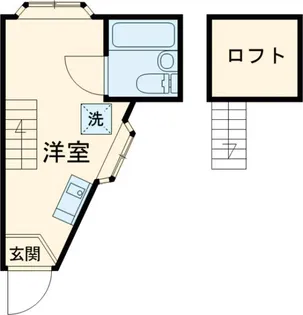 ハイムコマイ【1階】の間取り