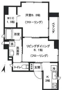 ELF Yoyogi【3階】の間取り