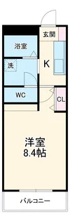 イズステージV6【2階】の間取り