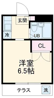 シャインハイム草加新田Ⅰ【2階】の間取り