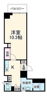 arriate北桜塚【2階】の間取り