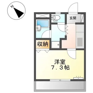 グリーンフィールド作野ケ丘Ⅱ【1階】の間取り