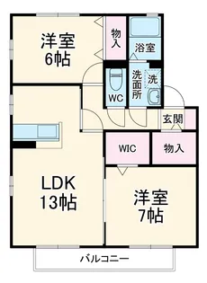 第2サニーサイト【1階】の間取り