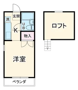 プライム鶴巻【2階】の間取り
