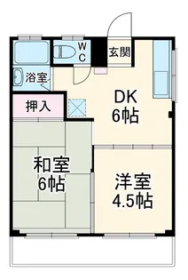 リバーサンズハイツ【3階】の間取り