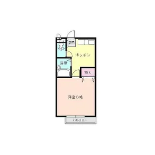 サンラインN【1階】の間取り
