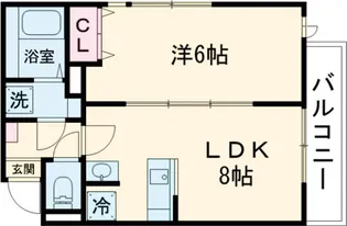 アトレ目白B【3階】の間取り