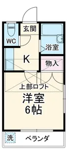 AIパレスⅠ【2階】の間取り