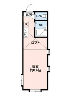 パンシオン座間NO.2【1階】の間取り