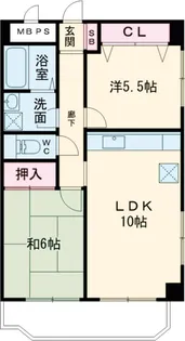 第2宝田ビル【401号室】の間取り