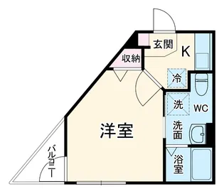NF三田【2階】の間取り