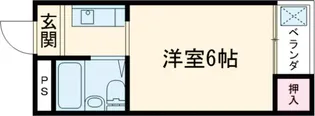 メゾンプリムローズ【3階】の間取り